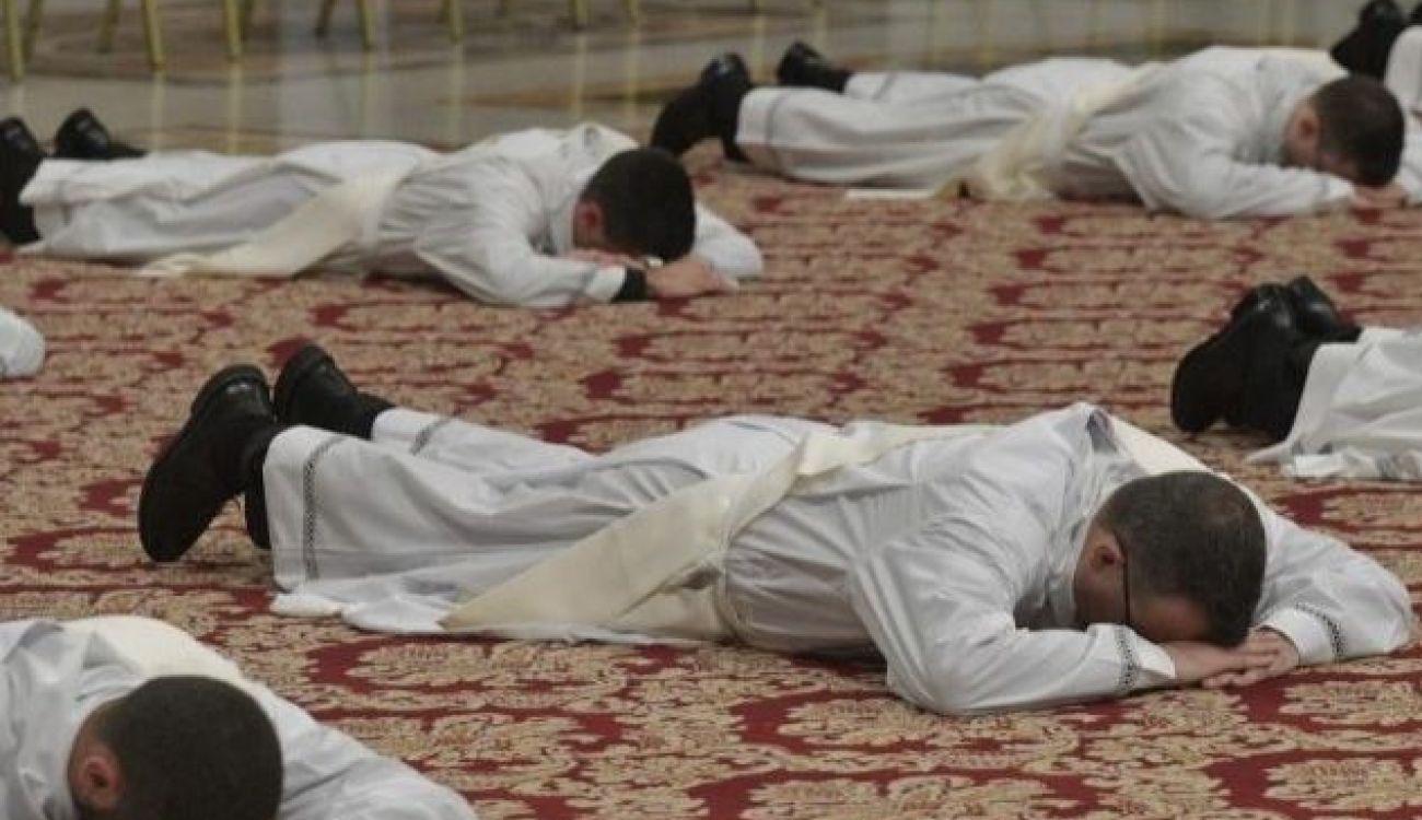 Ordenações sacerdotais na Basílica de São Pedro, em 12 de maio de 2019