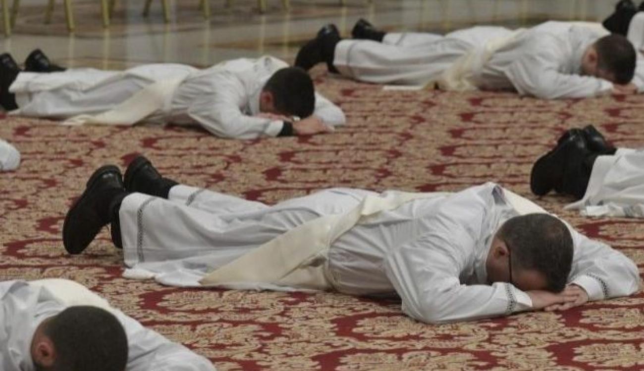 Ordenações sacerdotais na Basílica de São Pedro, em 12 de maio de 2019